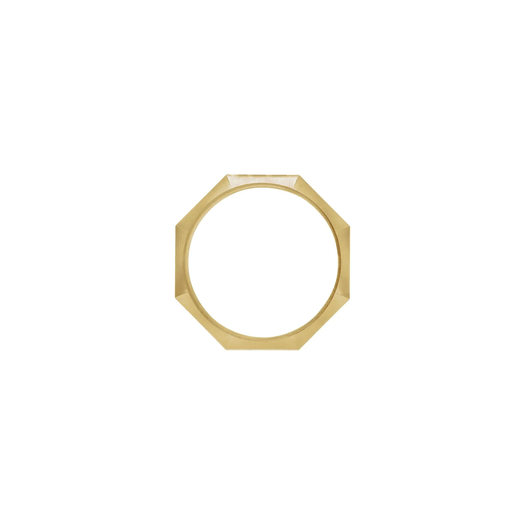 3 mm Octagon Ring