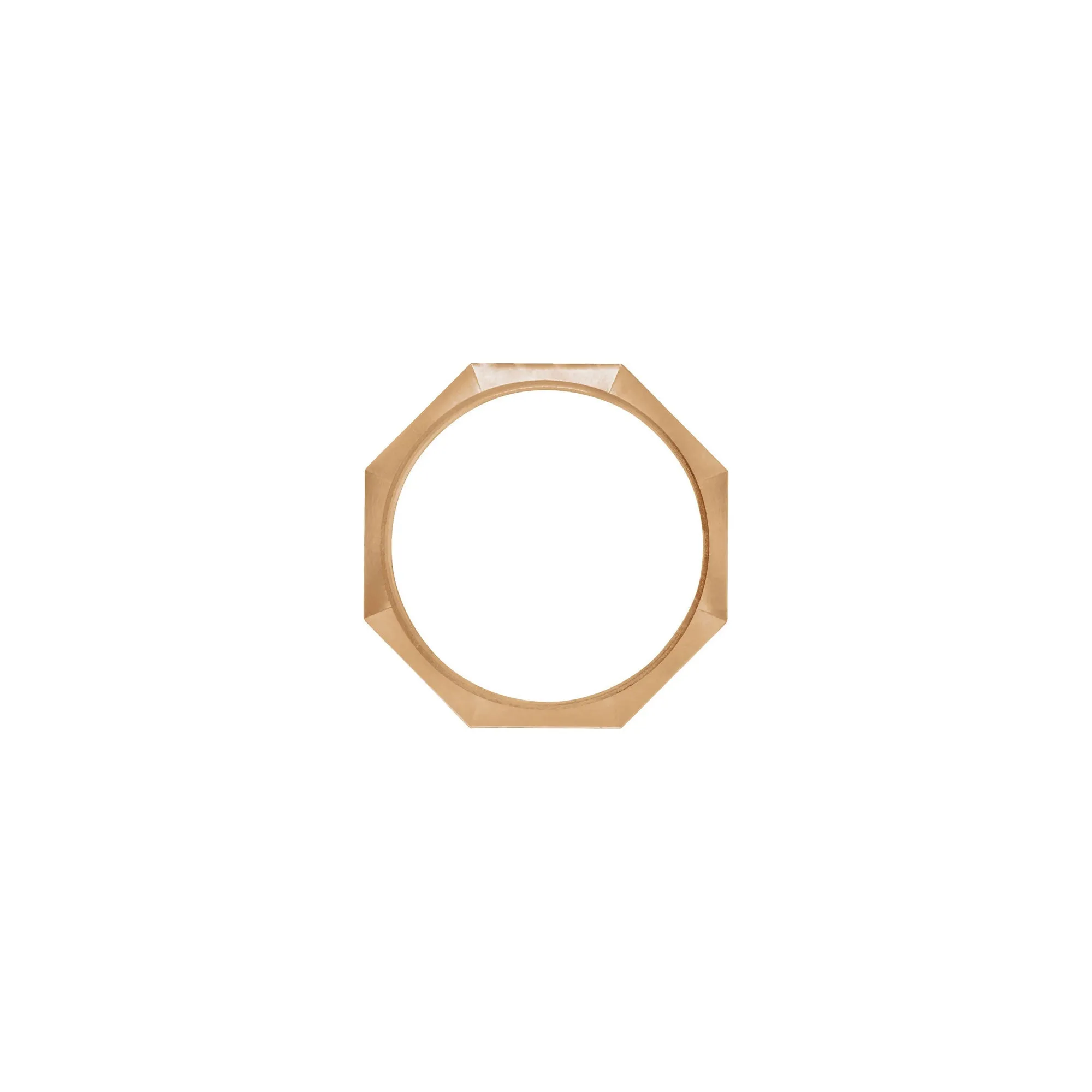 3 mm Octagon Ring