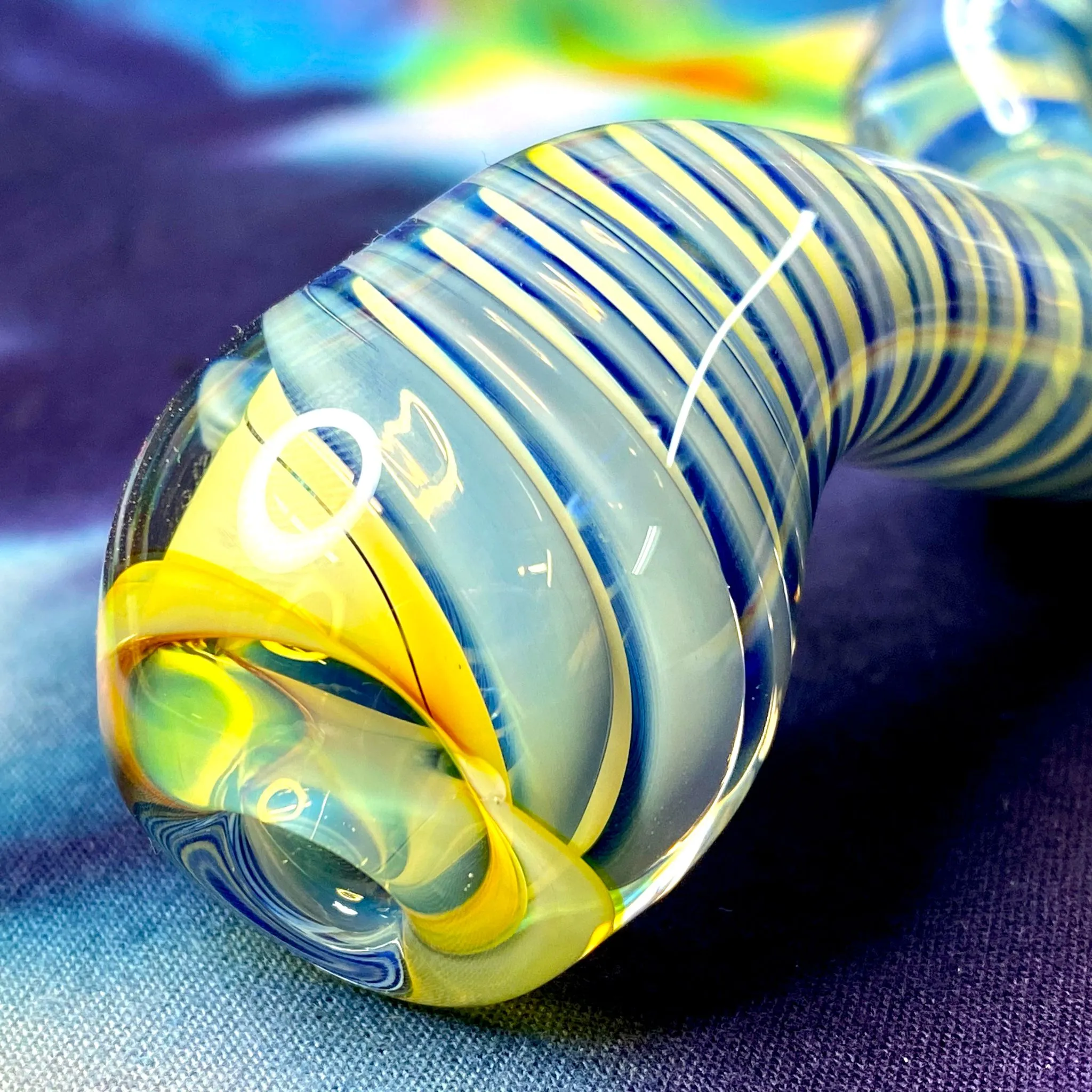 5 Fumed Canework Large Sherlock by Baked Glass