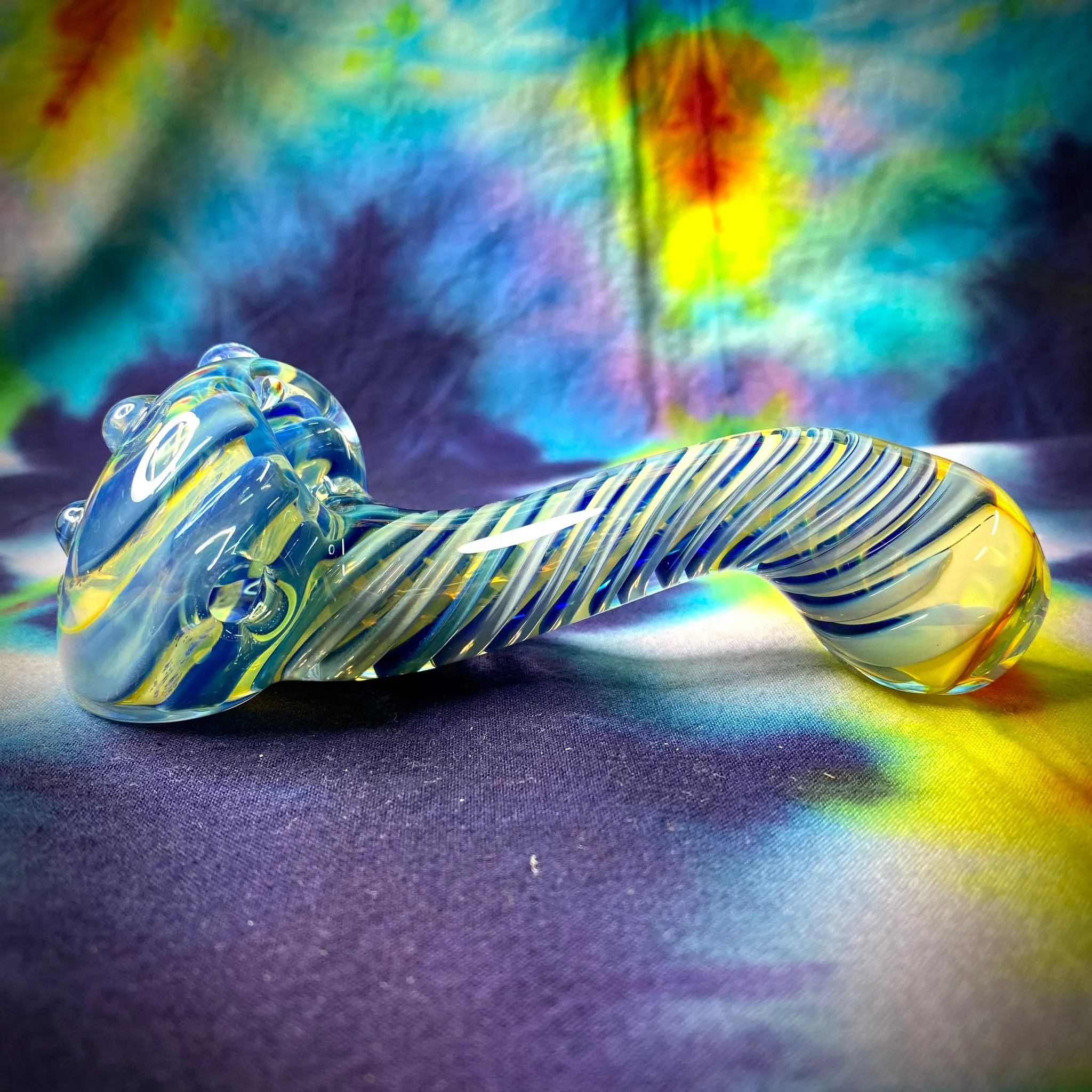 5 Fumed Canework Large Sherlock by Baked Glass