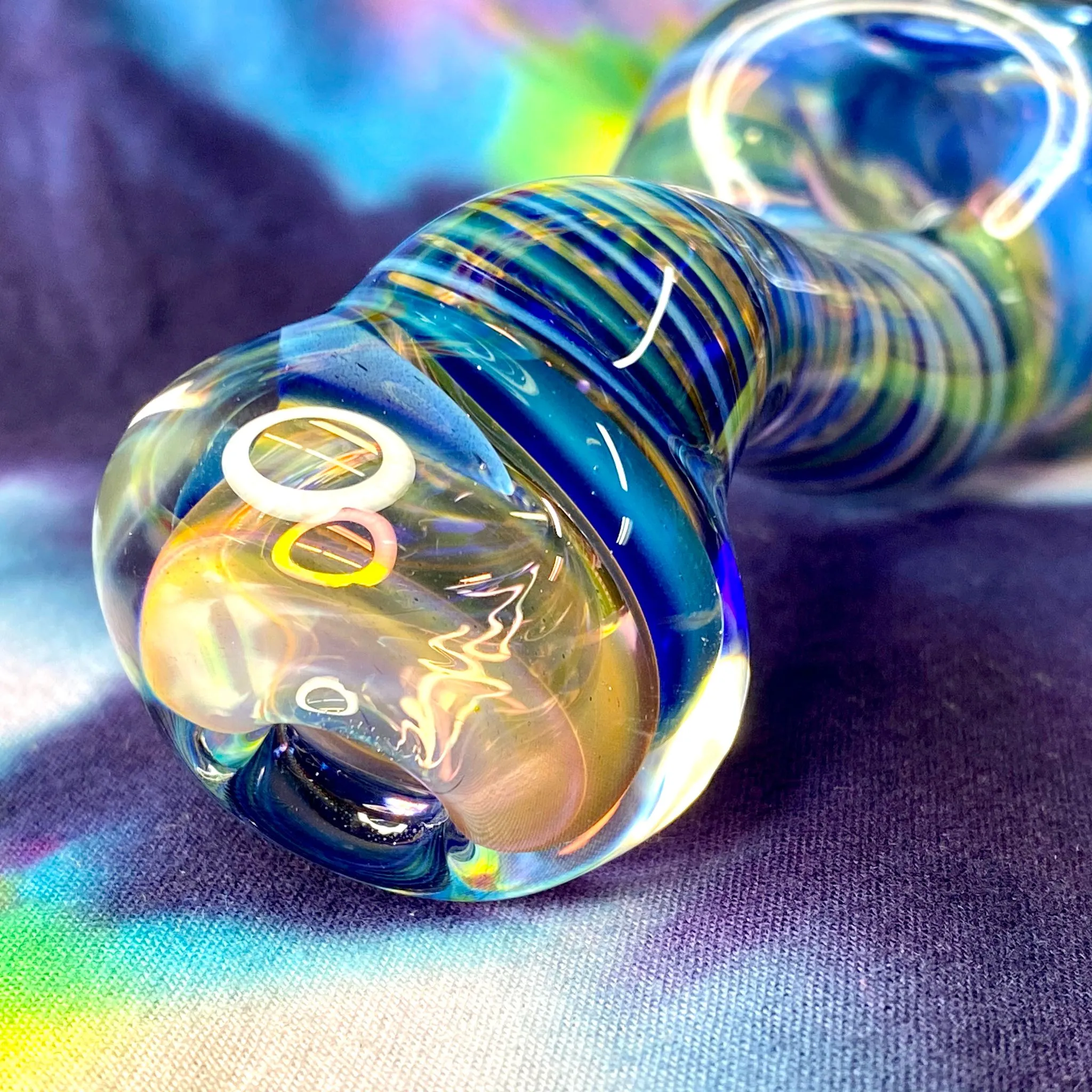 5 Fumed Canework Large Sherlock by Baked Glass