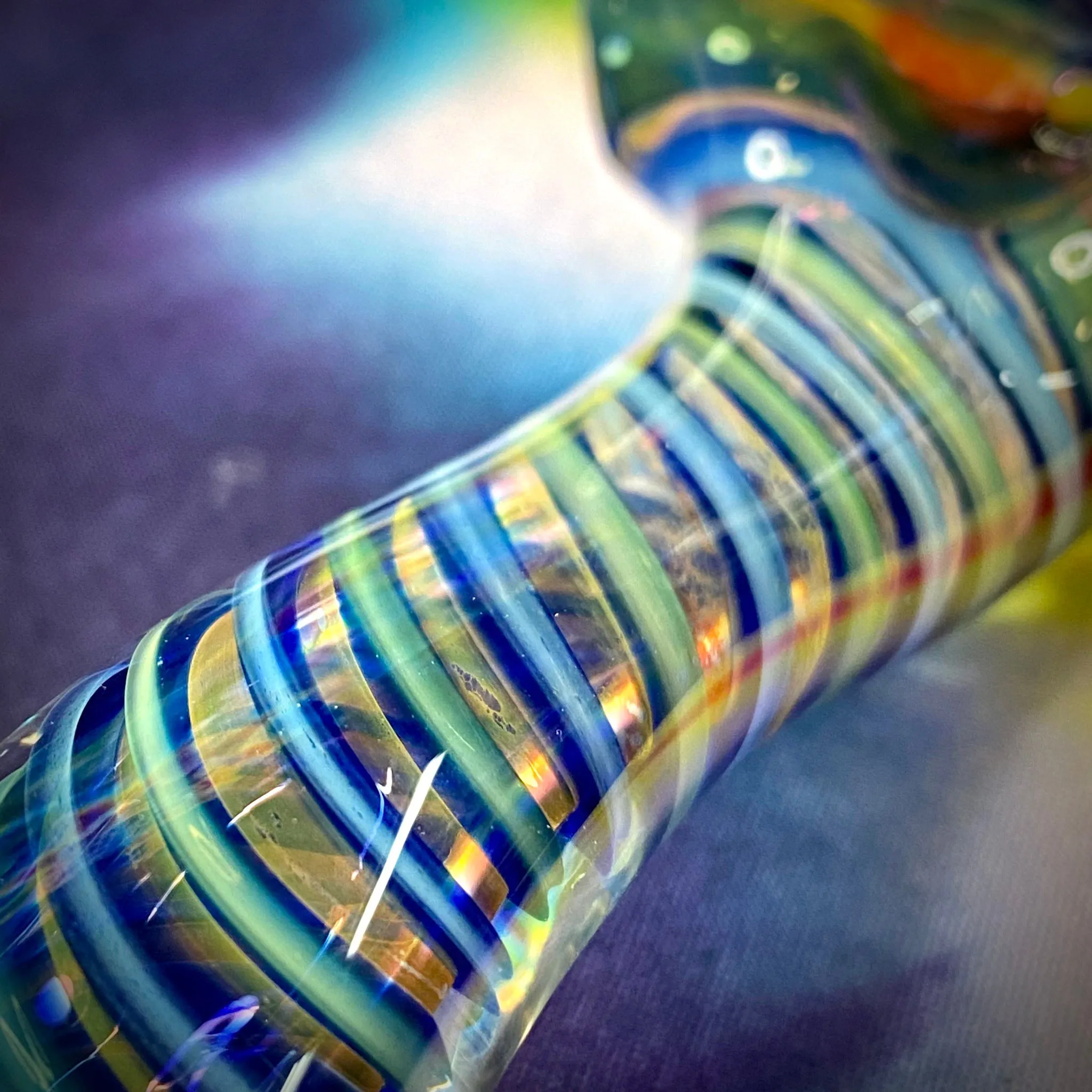 5 Fumed Canework Large Sherlock by Baked Glass