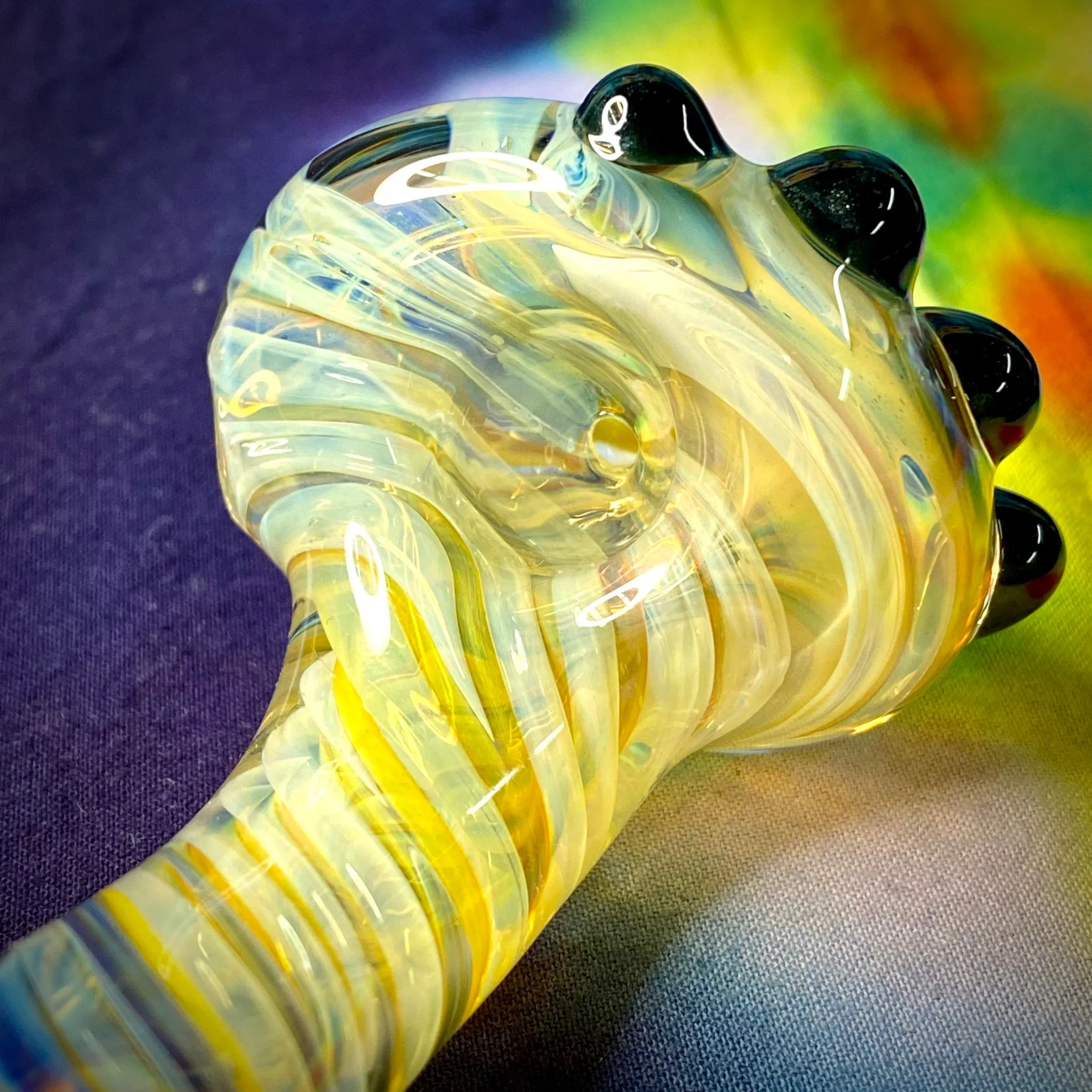 5 Fumed Canework Large Sherlock by Baked Glass