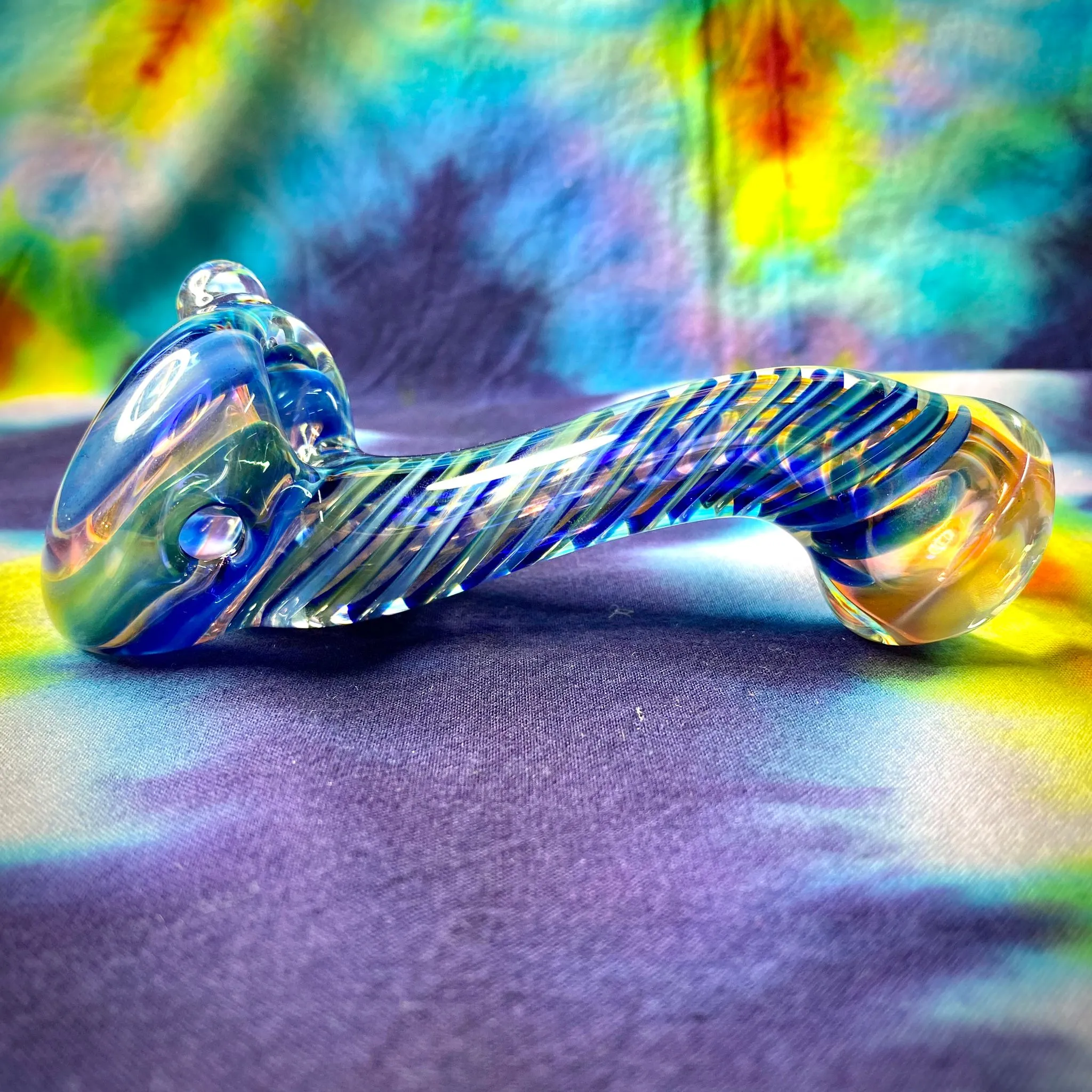 5 Fumed Canework Large Sherlock by Baked Glass