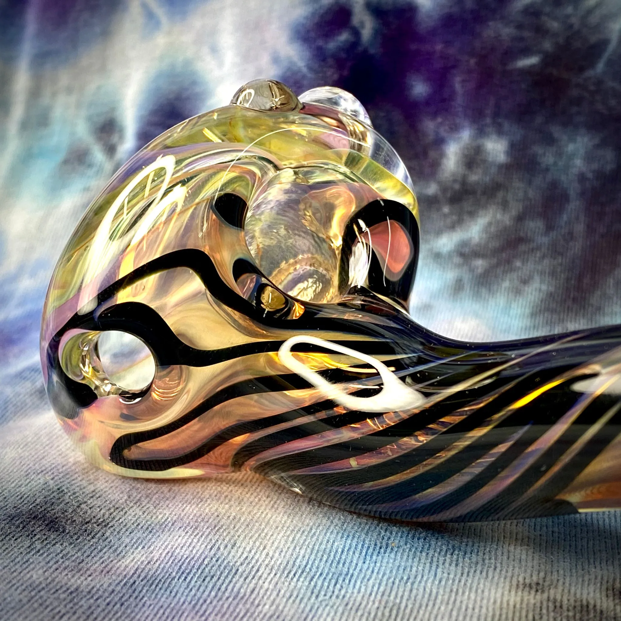 5 Fumed Canework Large Sherlock by Baked Glass