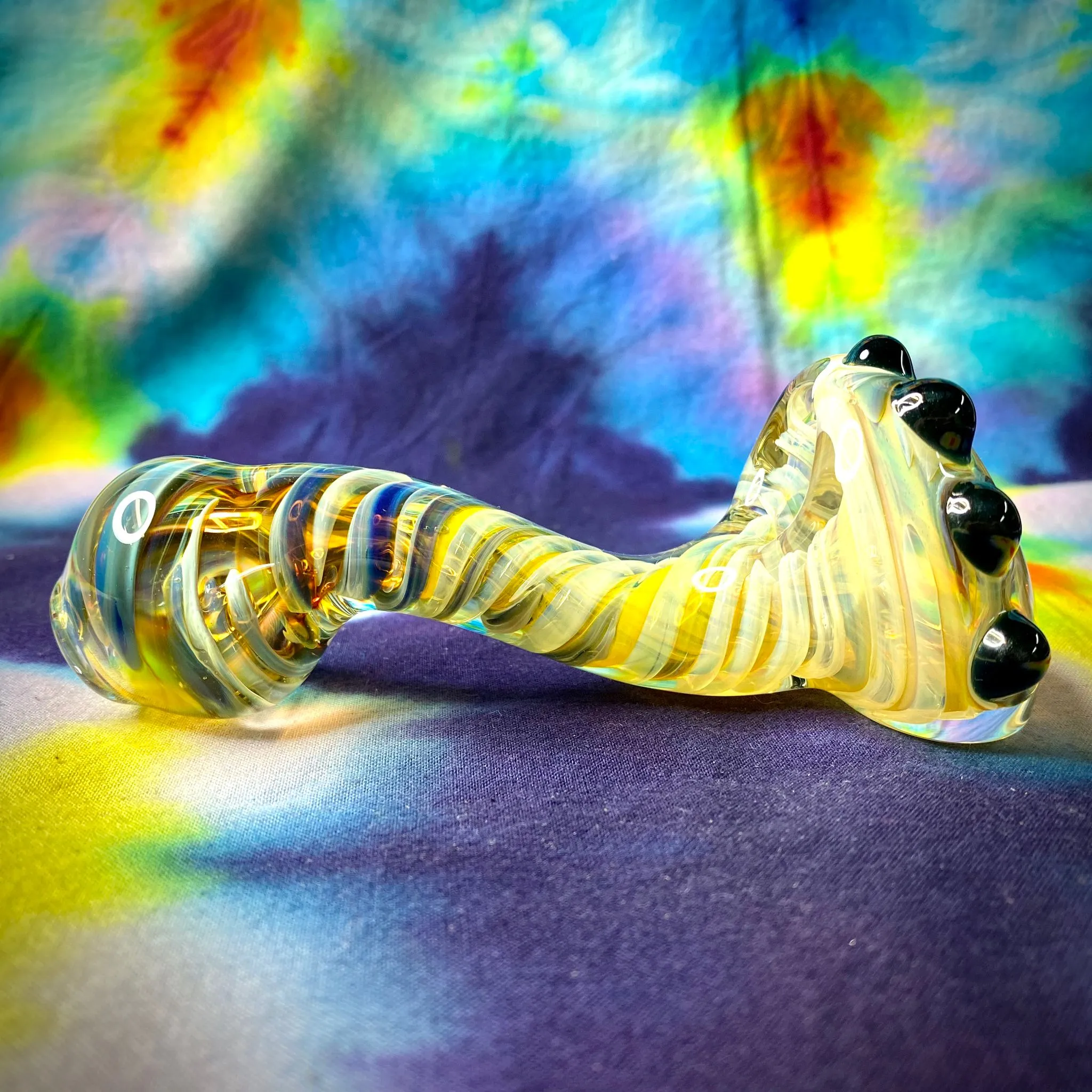 5 Fumed Canework Large Sherlock by Baked Glass