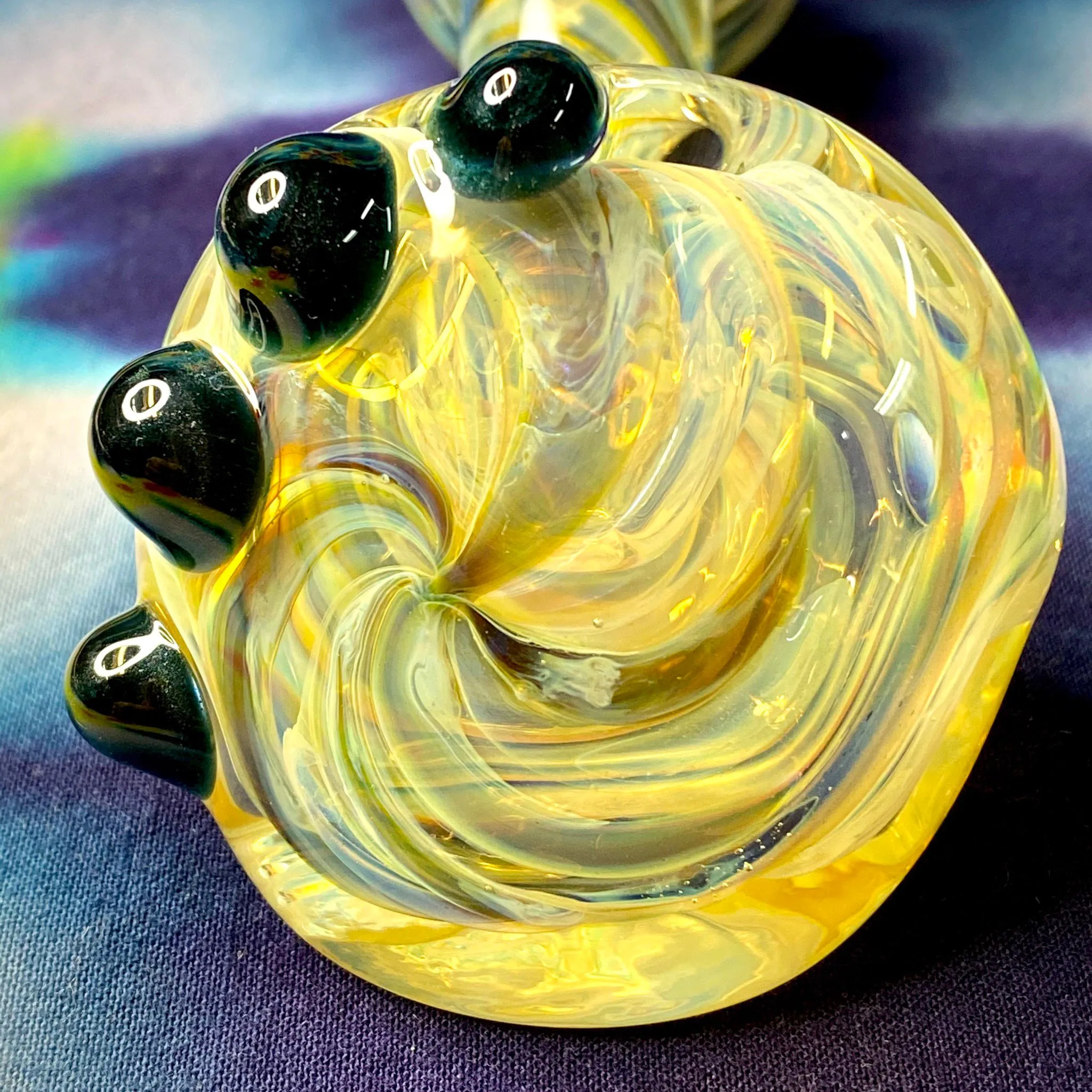 5 Fumed Canework Large Sherlock by Baked Glass