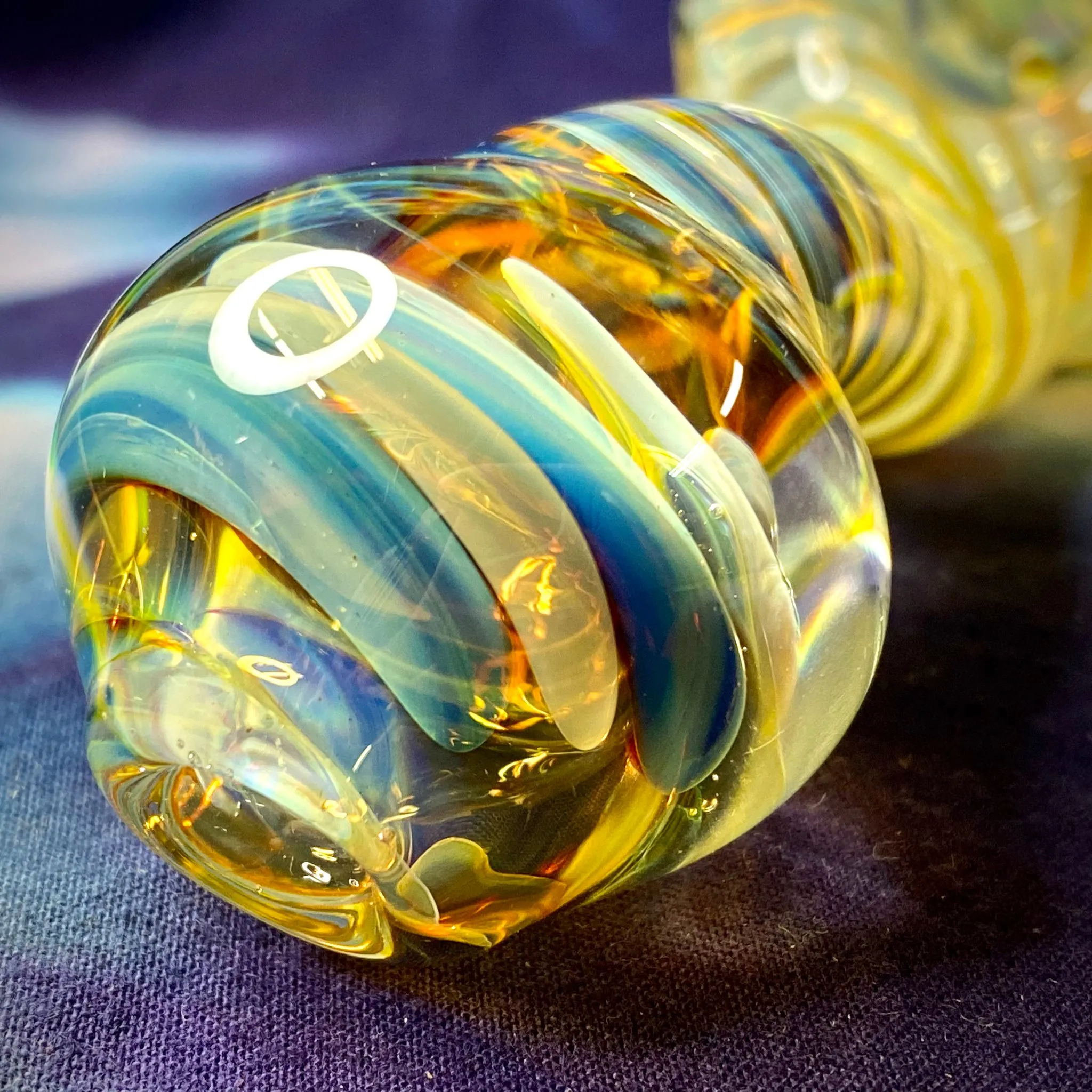 5 Fumed Canework Large Sherlock by Baked Glass