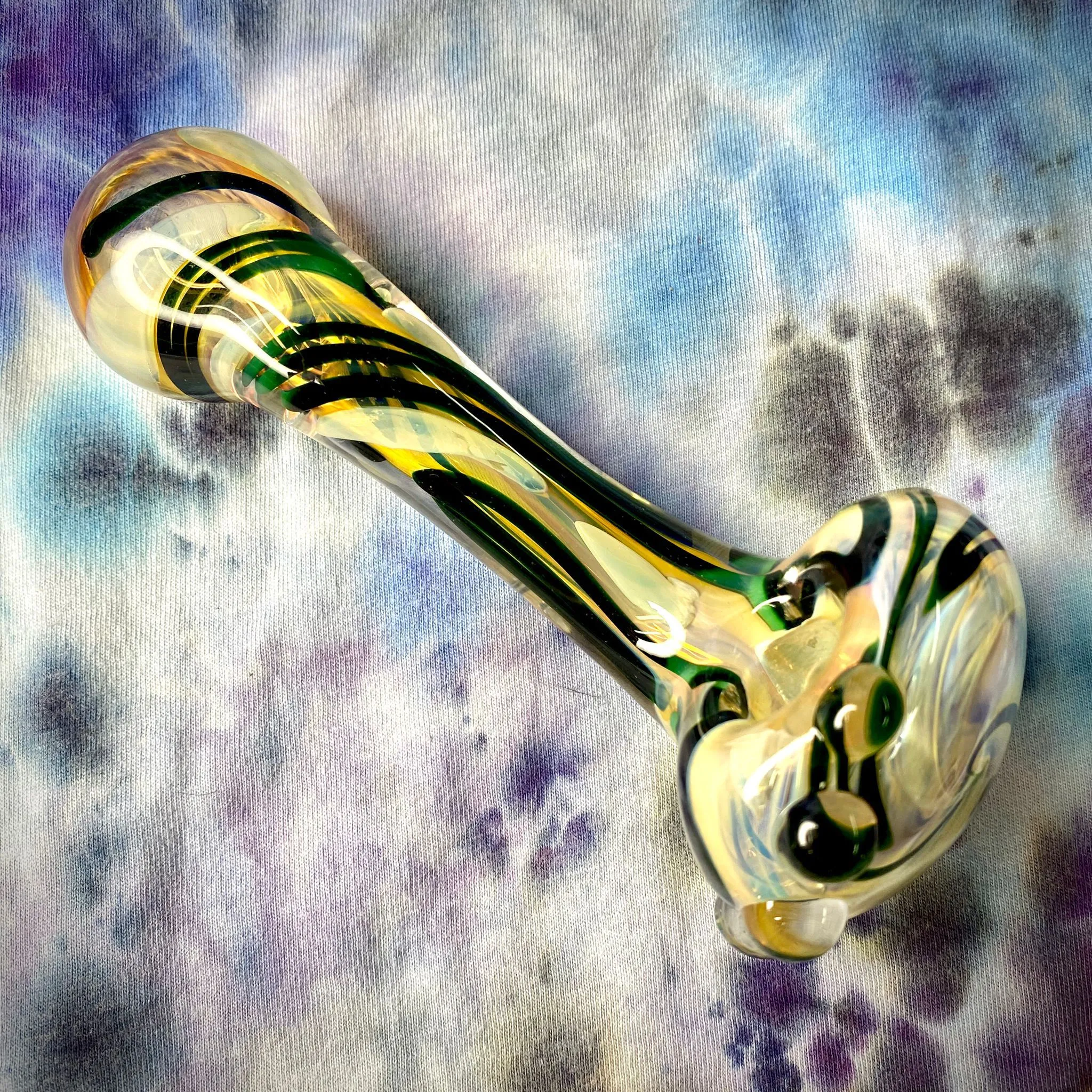 5 Fumed Canework Large Sherlock by Baked Glass