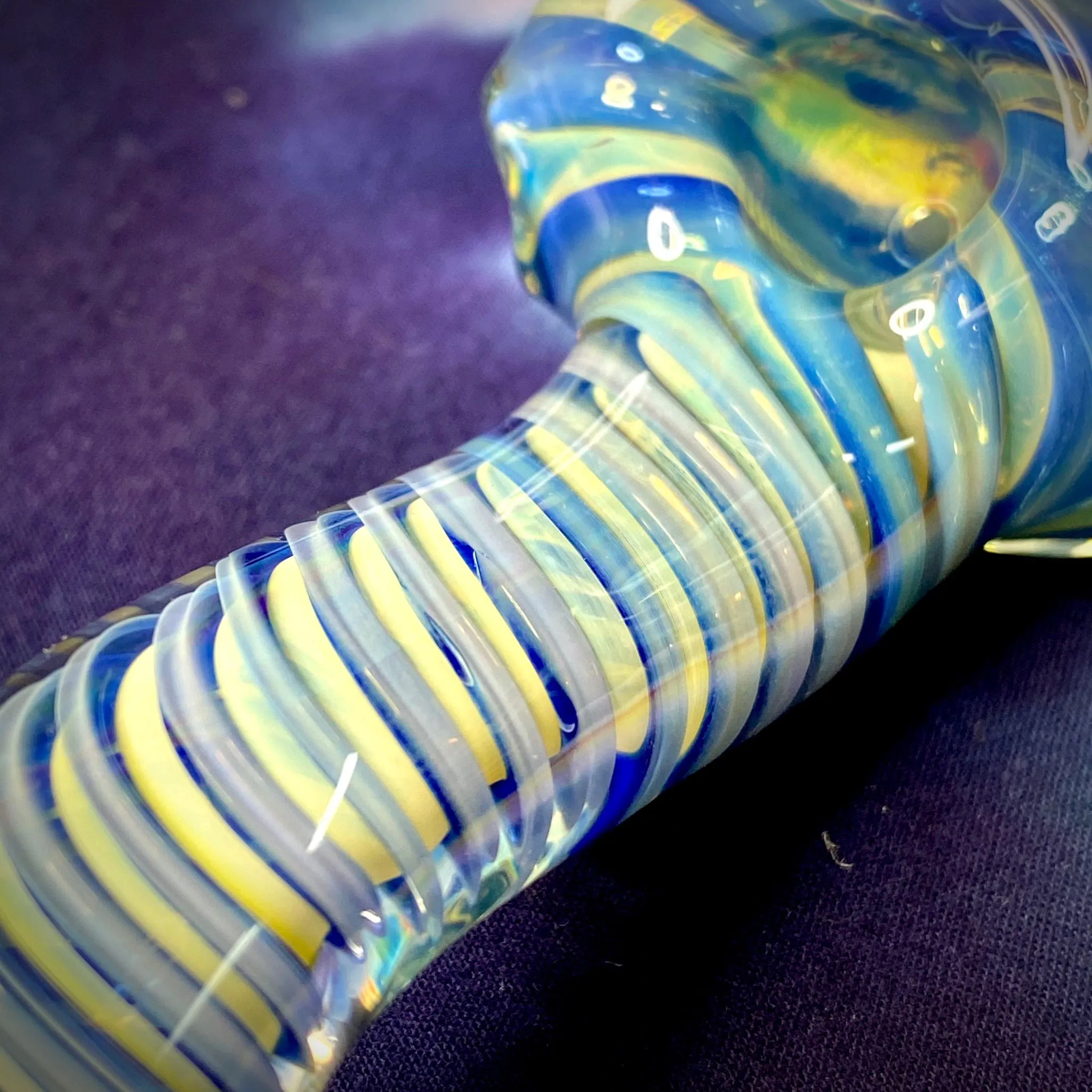 5 Fumed Canework Large Sherlock by Baked Glass