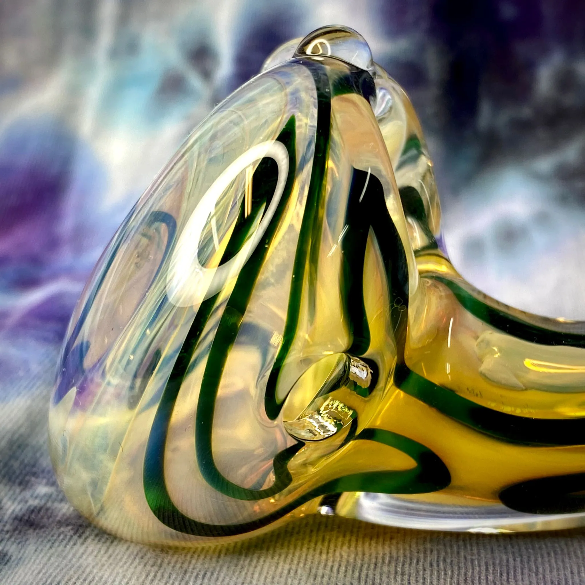 5 Fumed Canework Large Sherlock by Baked Glass