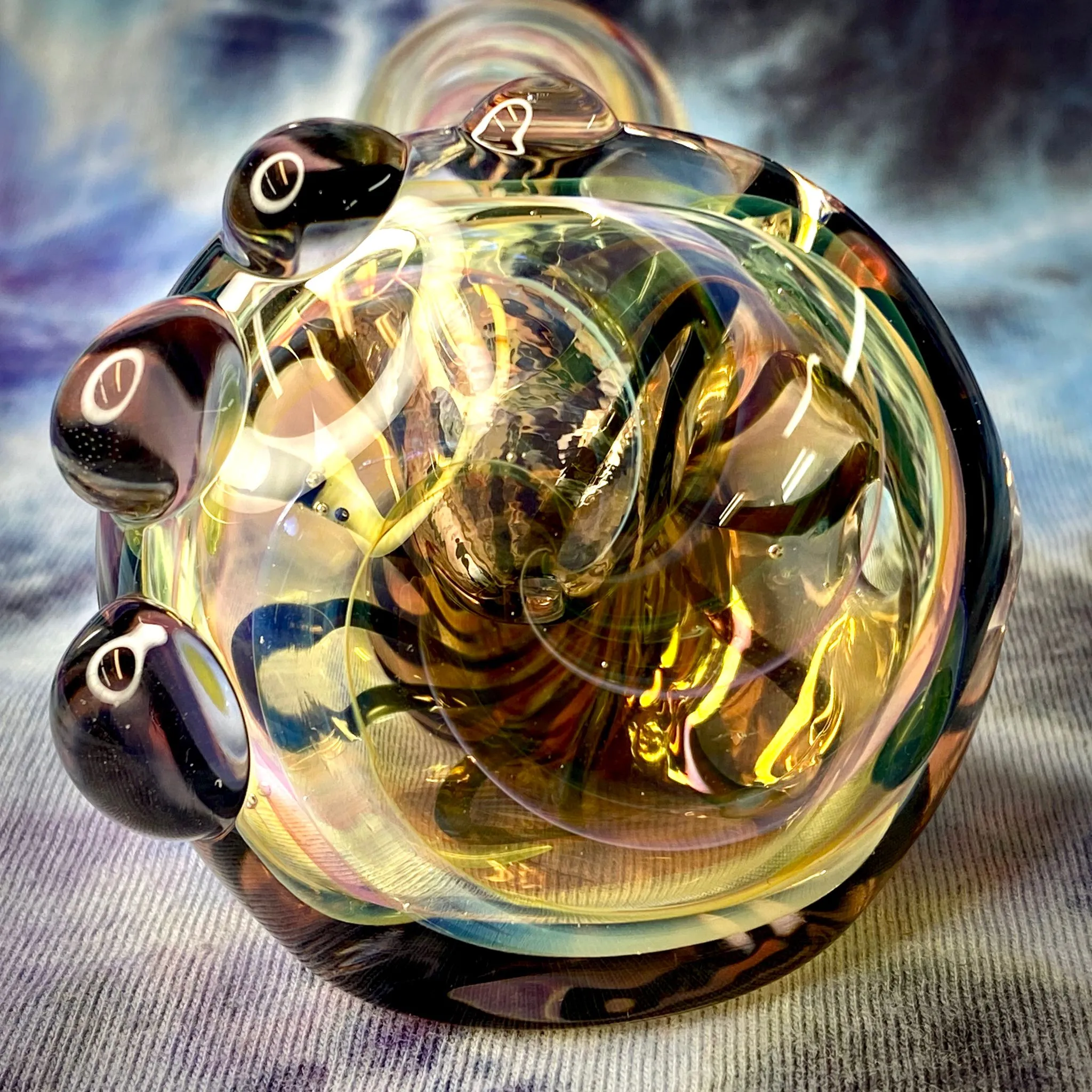 5 Fumed Canework Large Sherlock by Baked Glass