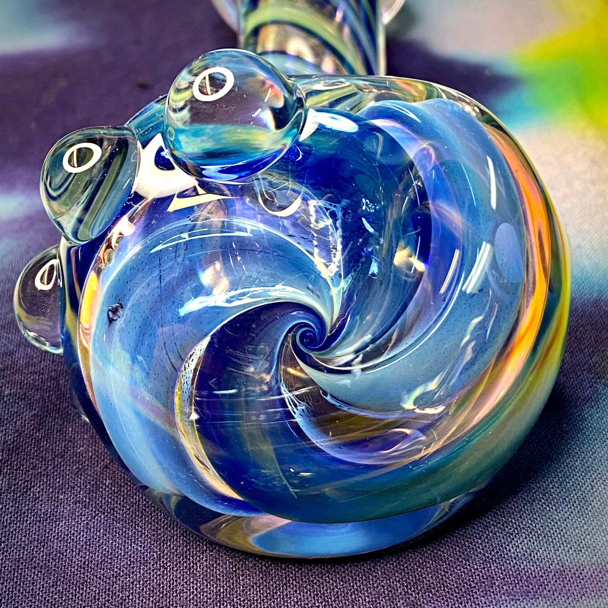 5 Fumed Canework Large Sherlock by Baked Glass