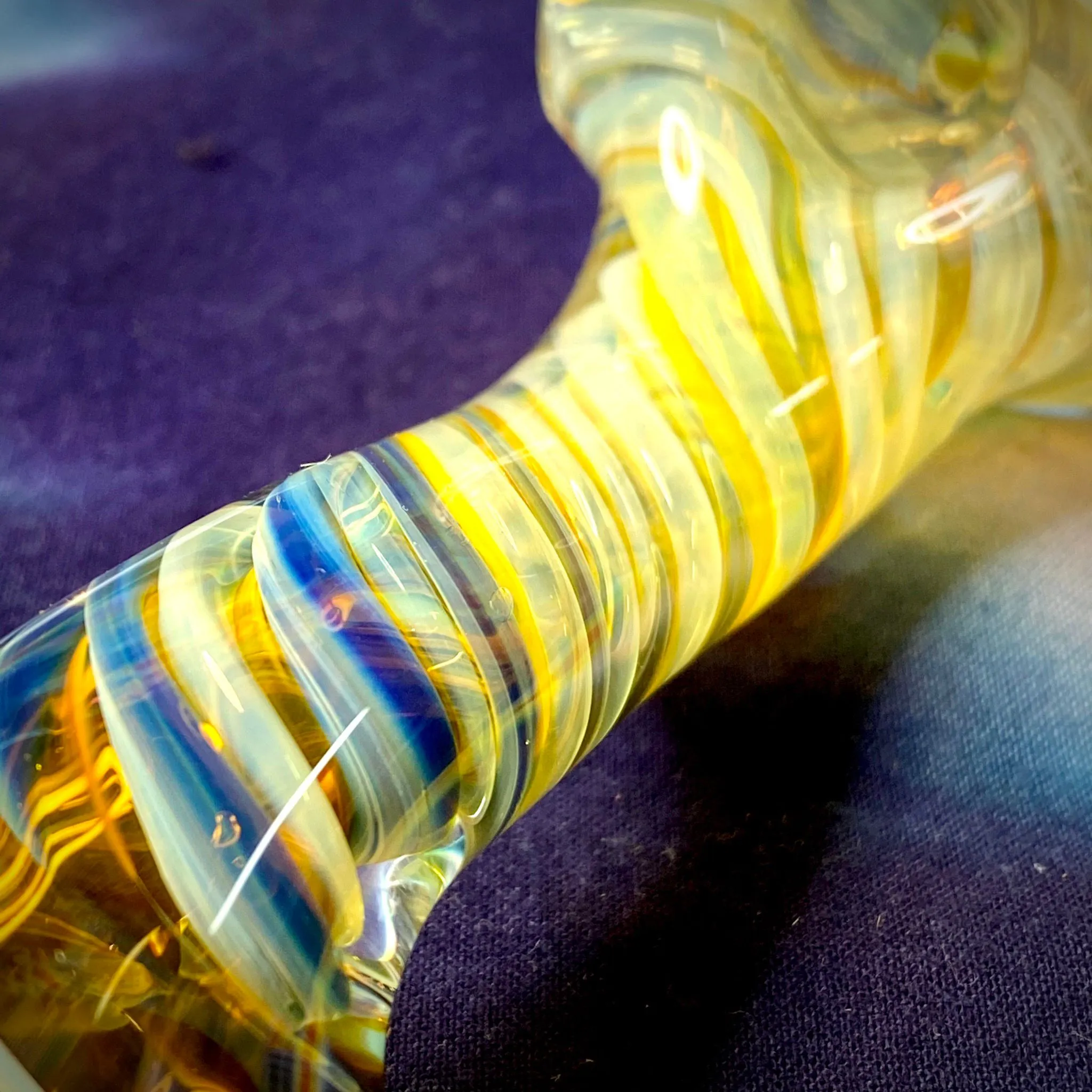 5 Fumed Canework Large Sherlock by Baked Glass