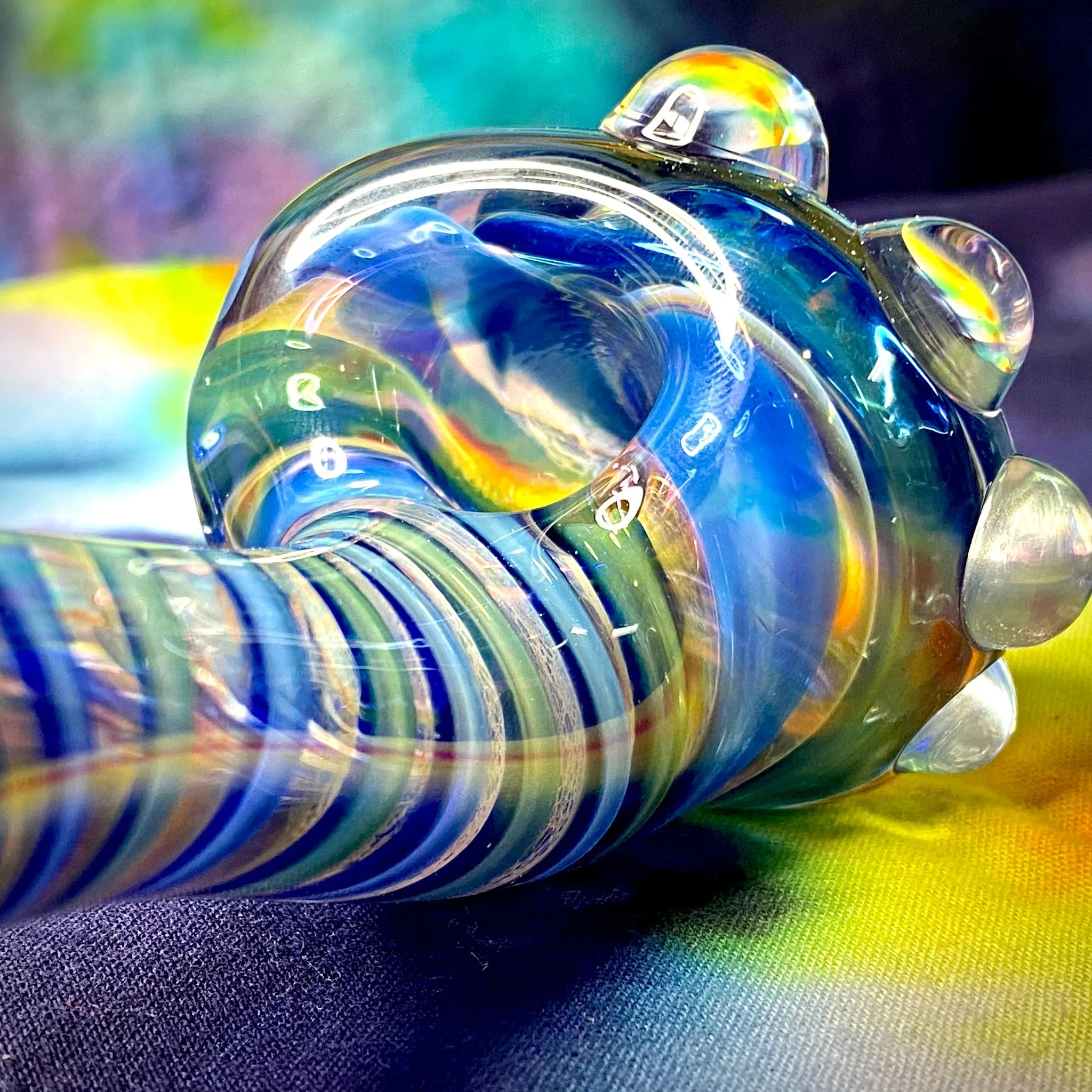 5 Fumed Canework Large Sherlock by Baked Glass