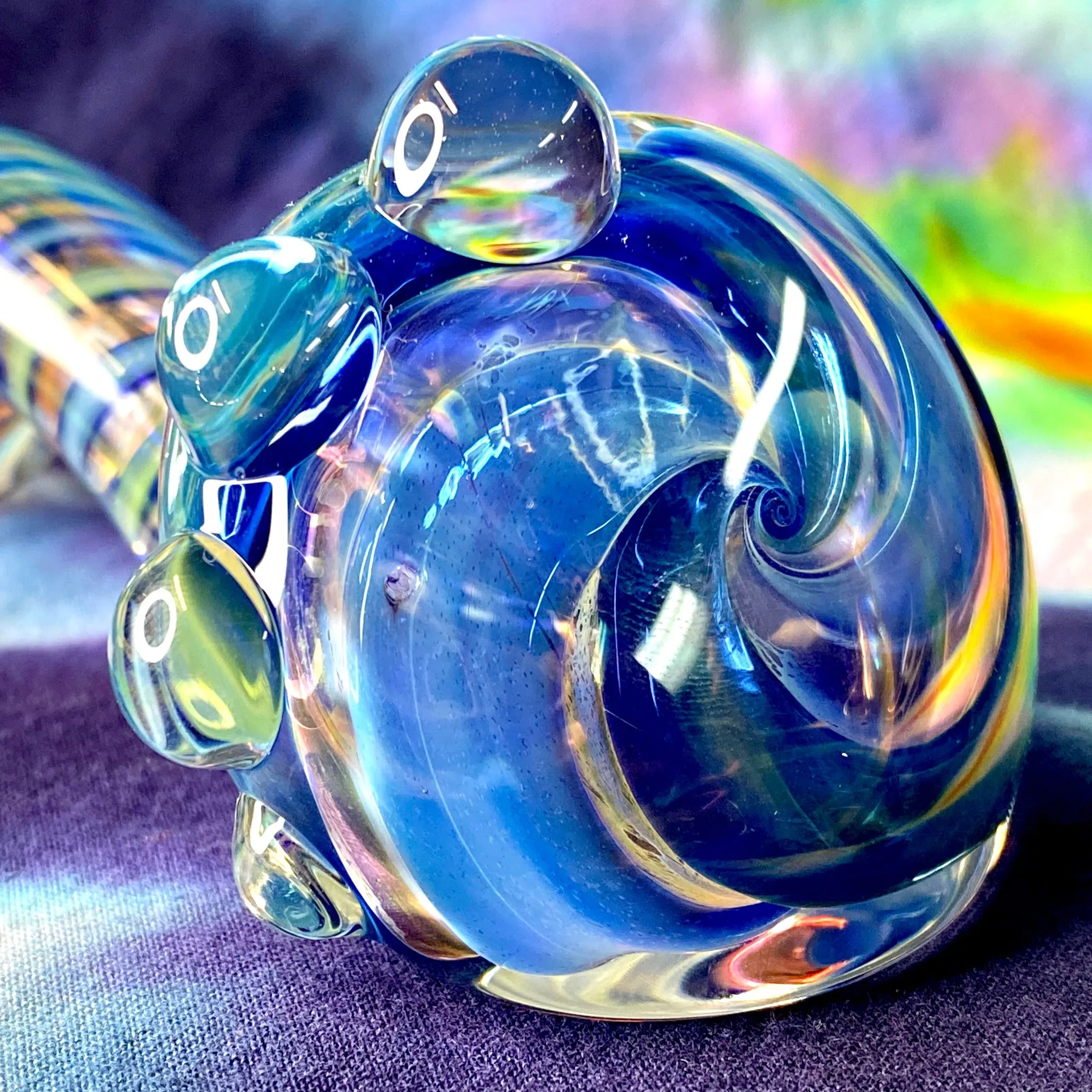 5 Fumed Canework Large Sherlock by Baked Glass