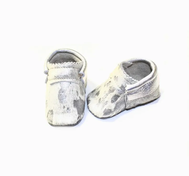 Acid Wash Silver moccs