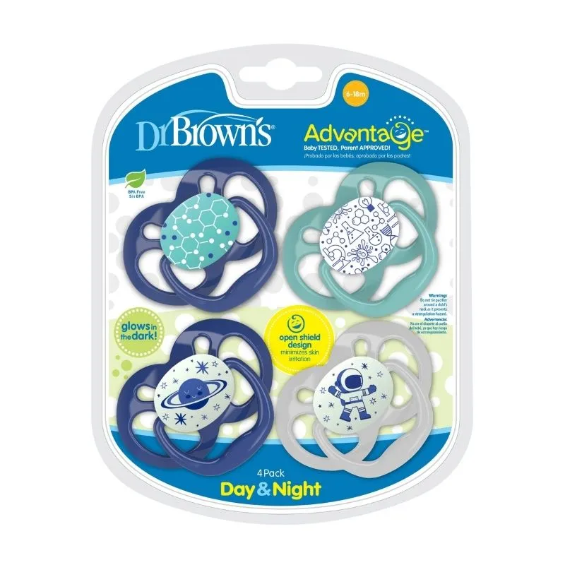 Advantage Pacifier - 4 Pack