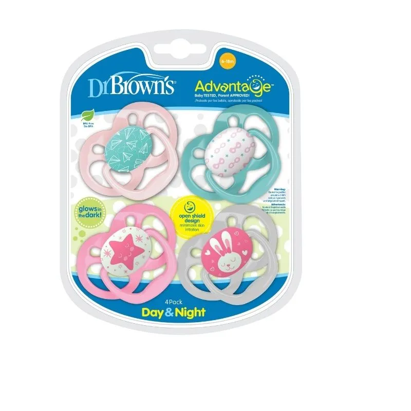 Advantage Pacifier - 4 Pack