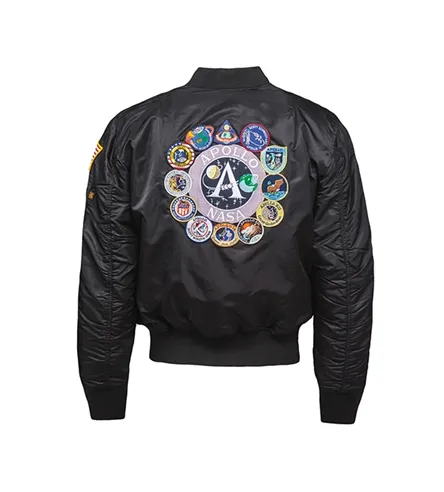 Alpha Industries Men's NASA Apollo MA-1 Bomber Jacket