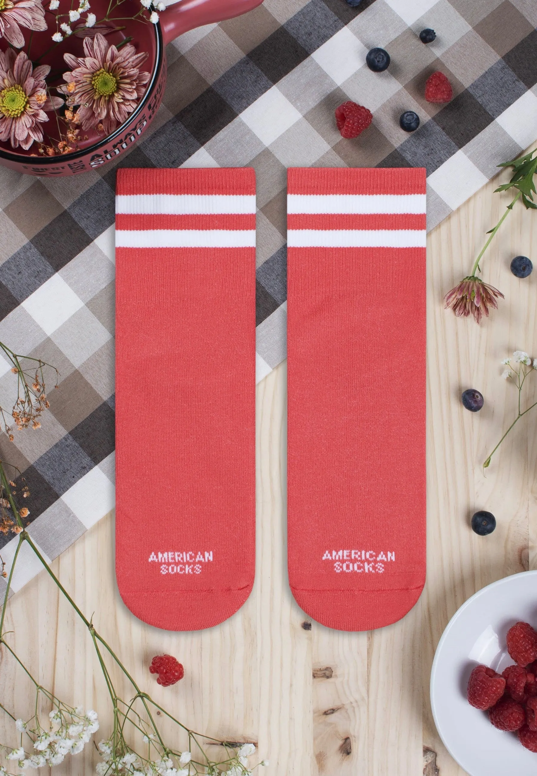 American Socks - Coral Ankle High - Socks