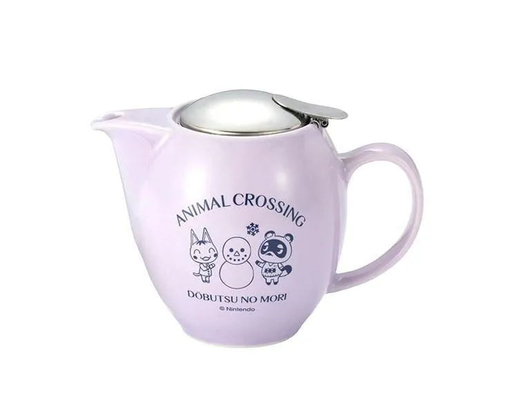 Animal Crossing Purple Teapot