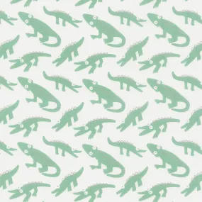 Animal Kingdom - Alligator Grey Yardage