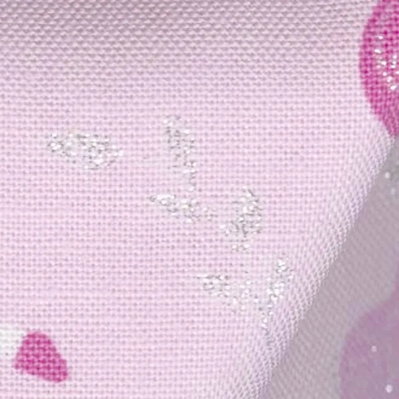 Animals - Tossed Unicorns Blush Pink Metallic Yardage