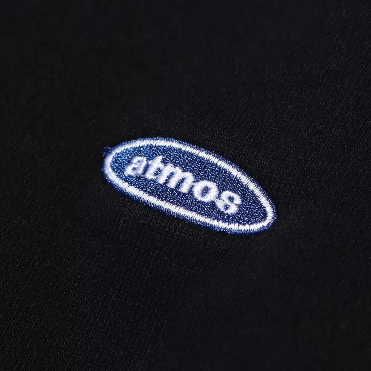 ATMOS SMALL LOGO ZIP UP HOODED SWEATSHIRT