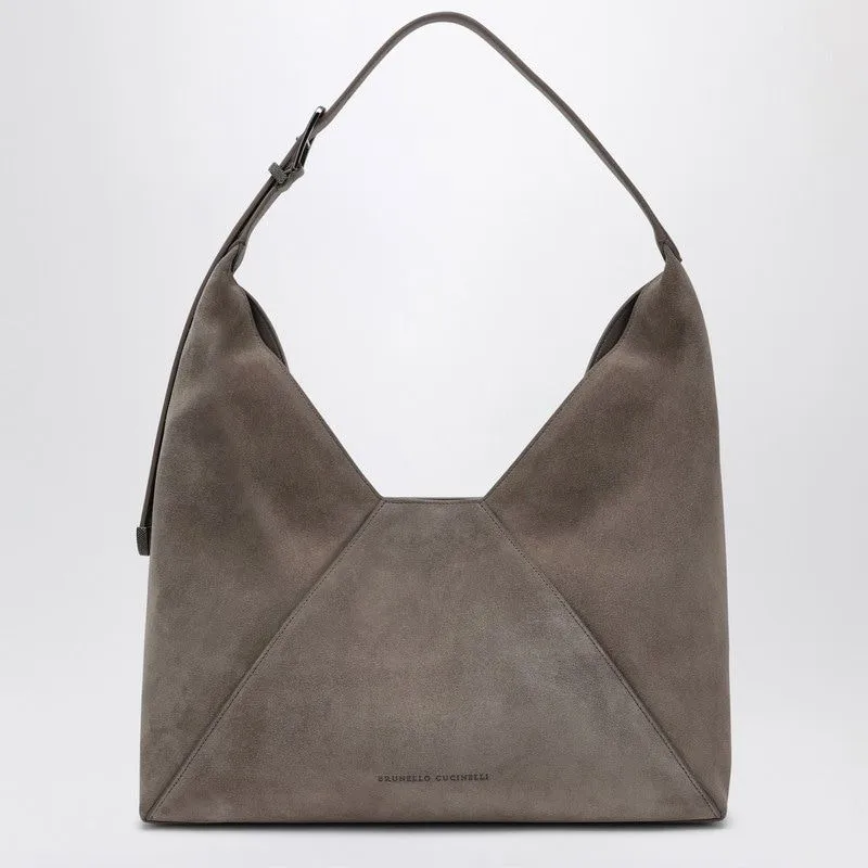 BC DUO GREY HOBO BAG