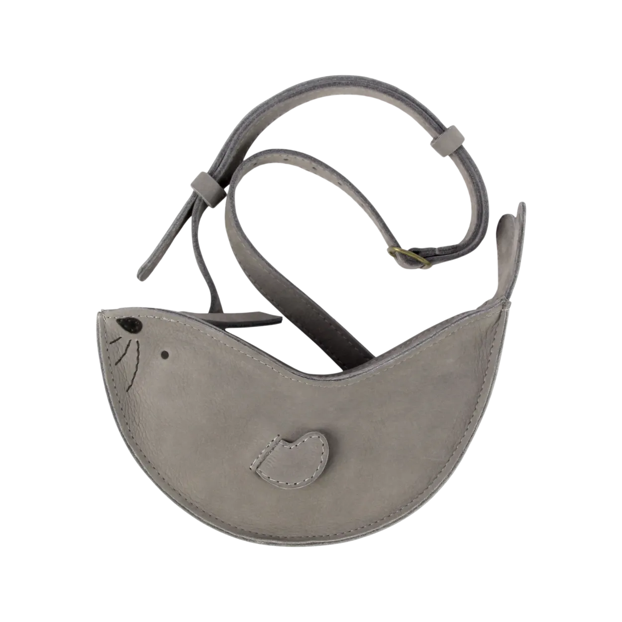 Bello Bum Bag | Seal | Grey Nubuck