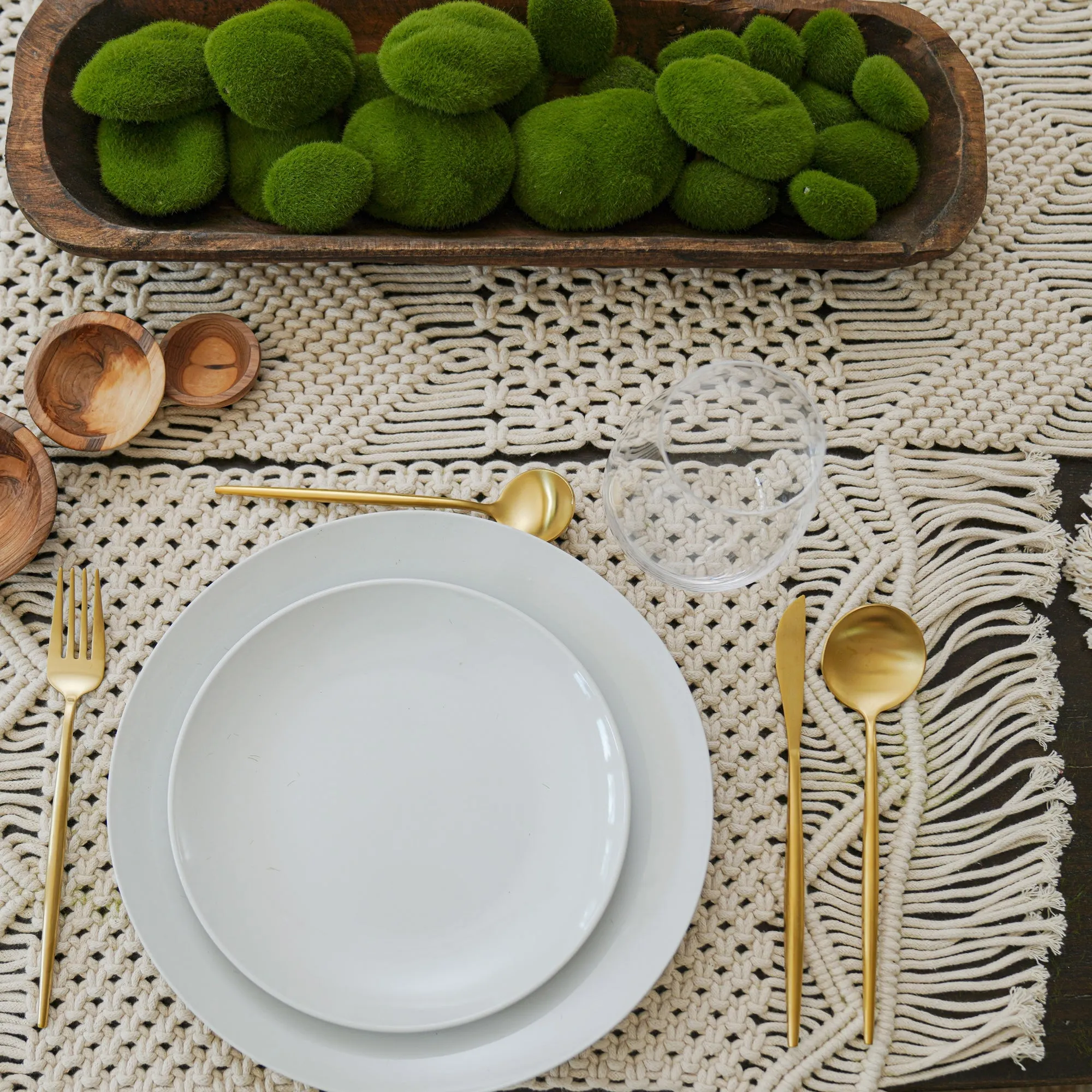 Boho Macrame Indoor/Outdoor Table Runner