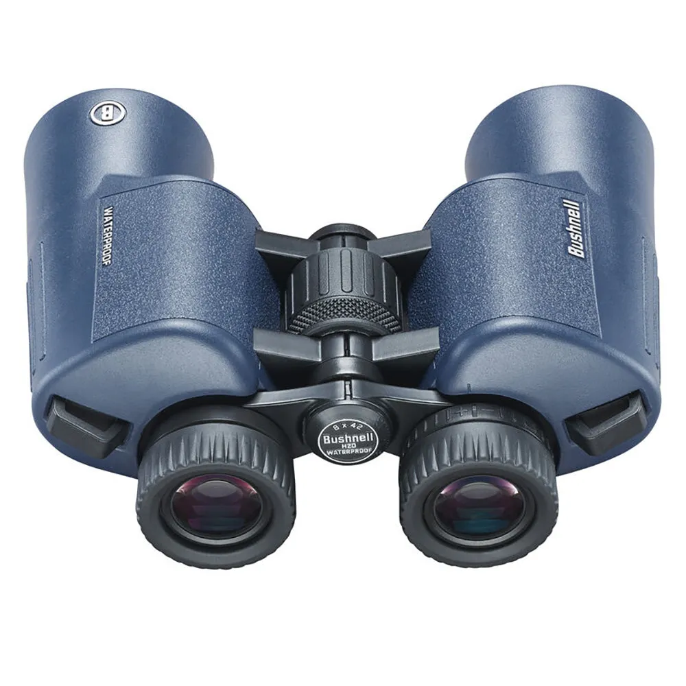 Bushnell 10x42mm H2O Binocular - Dark Blue Porro WP/FP Twist Up Eyecups [134211R]