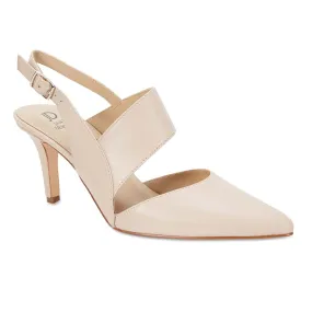 Callista Heel in Blush Leather