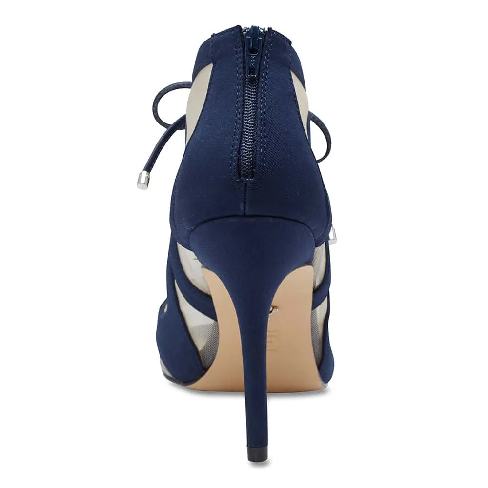 Cherie Heel in Navy