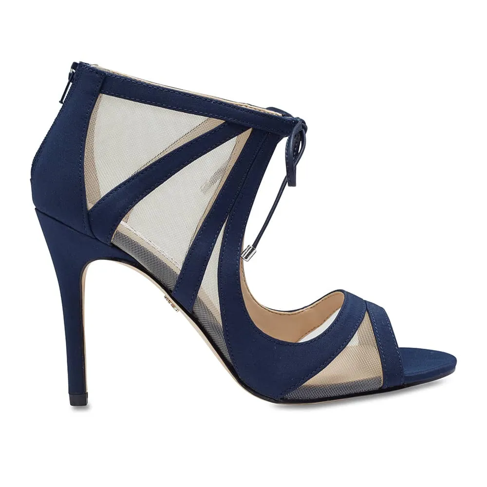 Cherie Heel in Navy