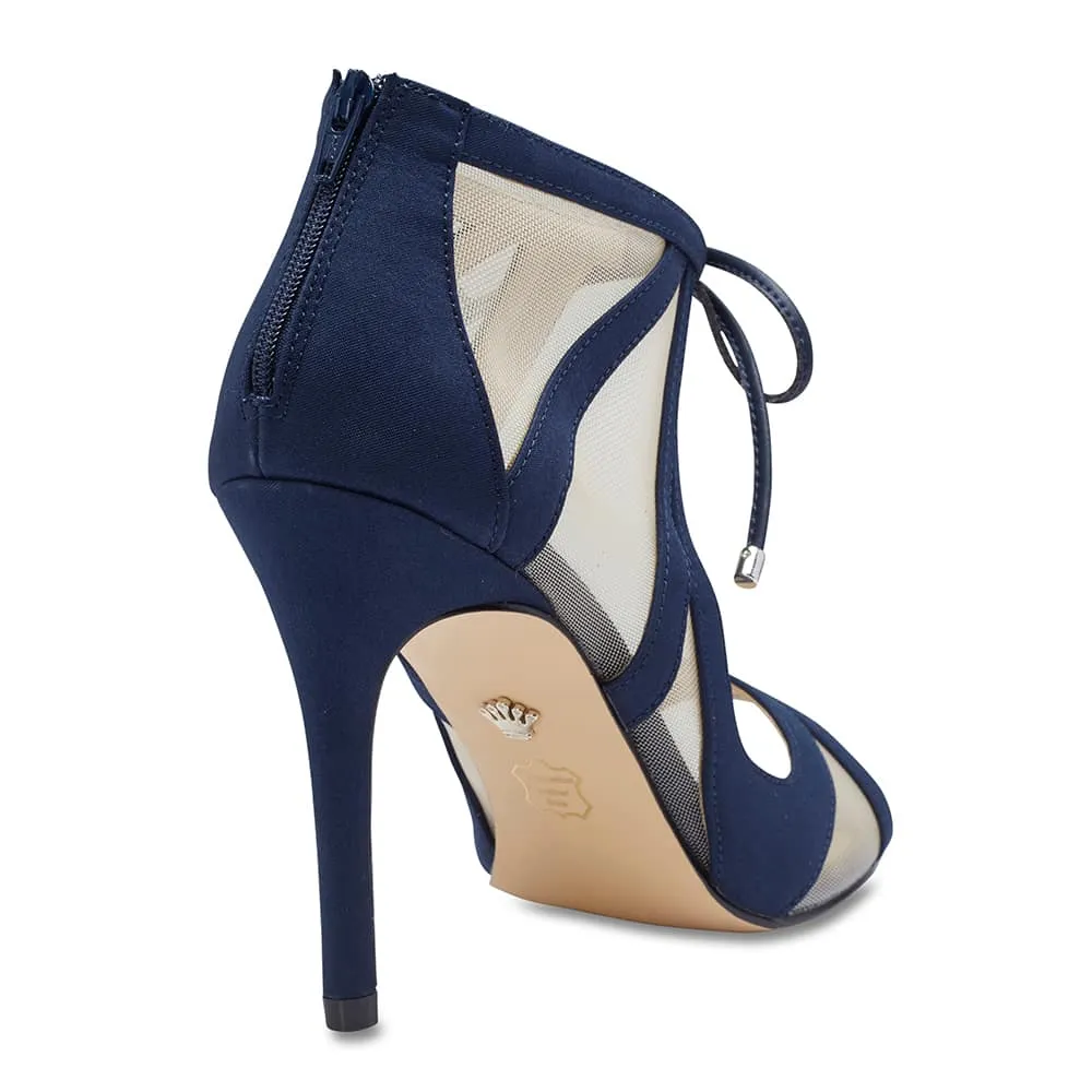 Cherie Heel in Navy