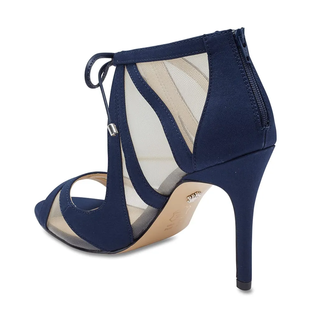 Cherie Heel in Navy