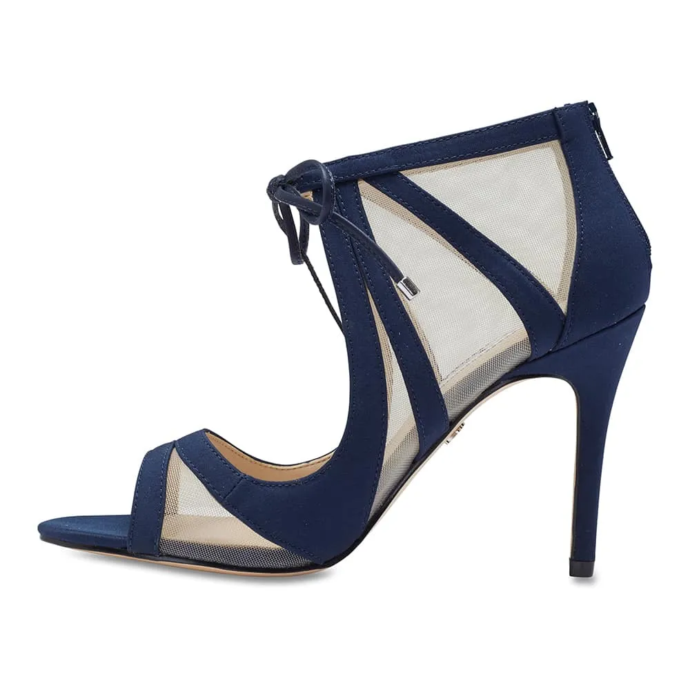 Cherie Heel in Navy