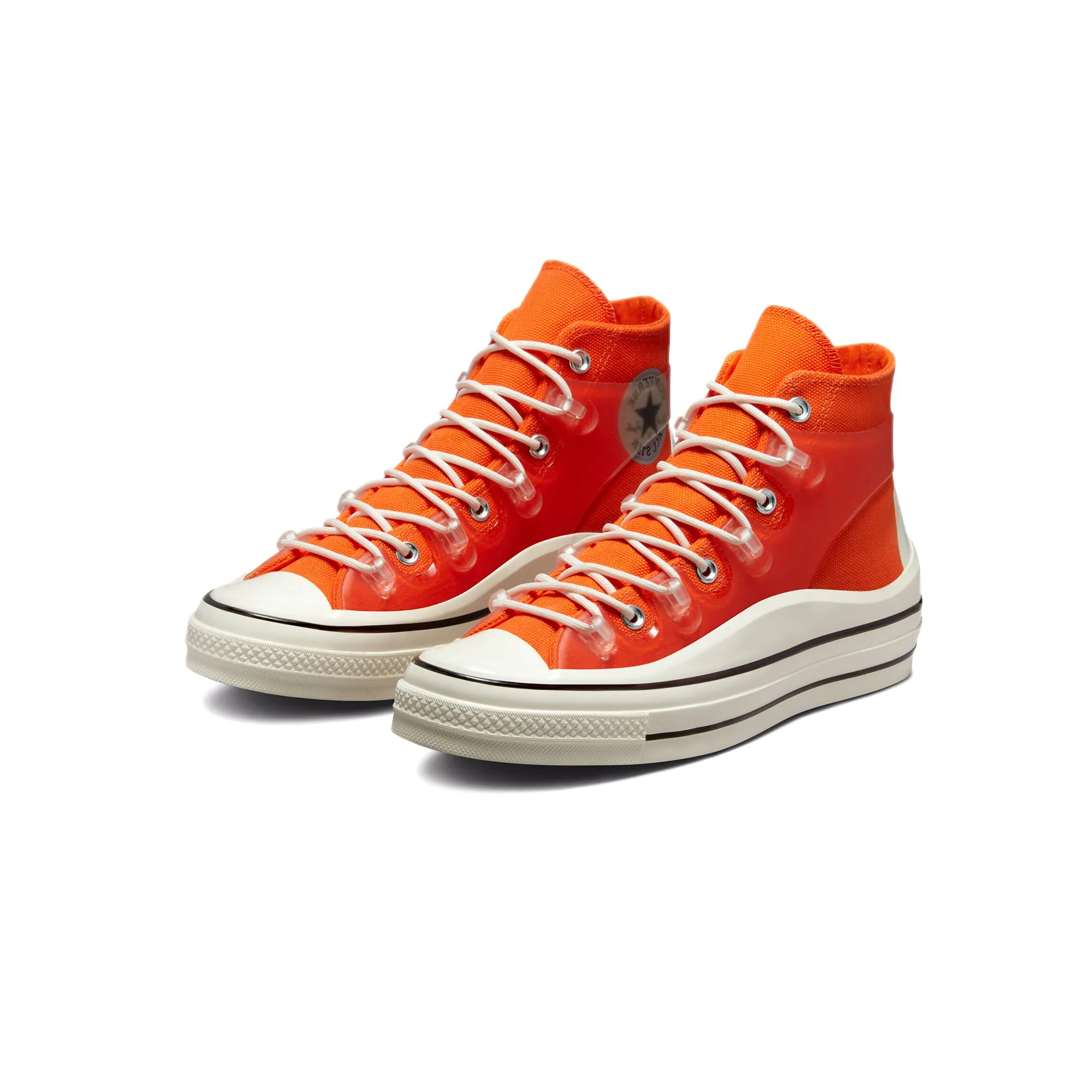 Converse Mens Chuck 70 Utility Hi Shoes 'Bold Mandarin'