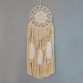 Cotton Macrame Woven Wall Hanging Bohemian Geometric Art Decor