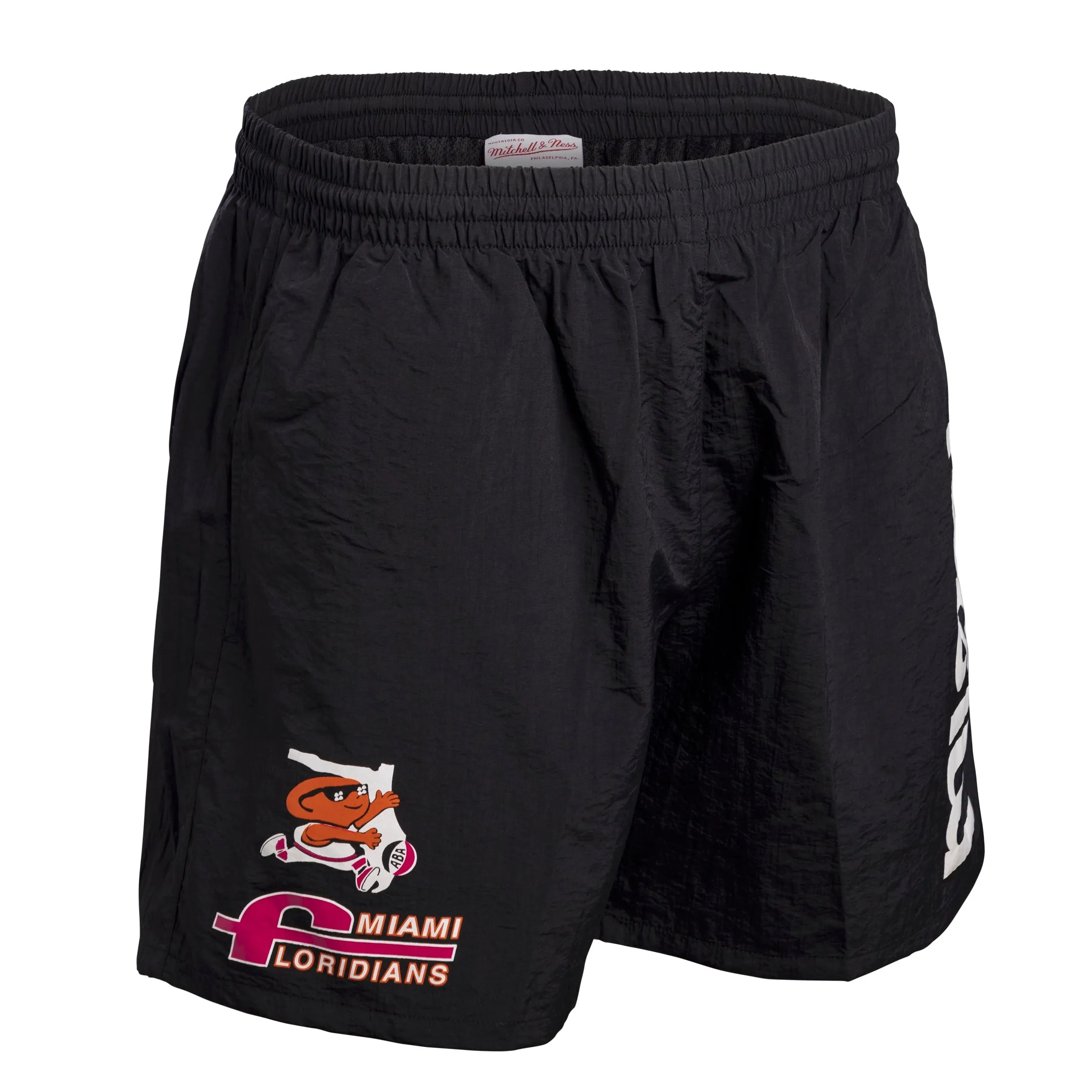 Court Culture X Mitchell and Ness Floridians Black Miami Shorts