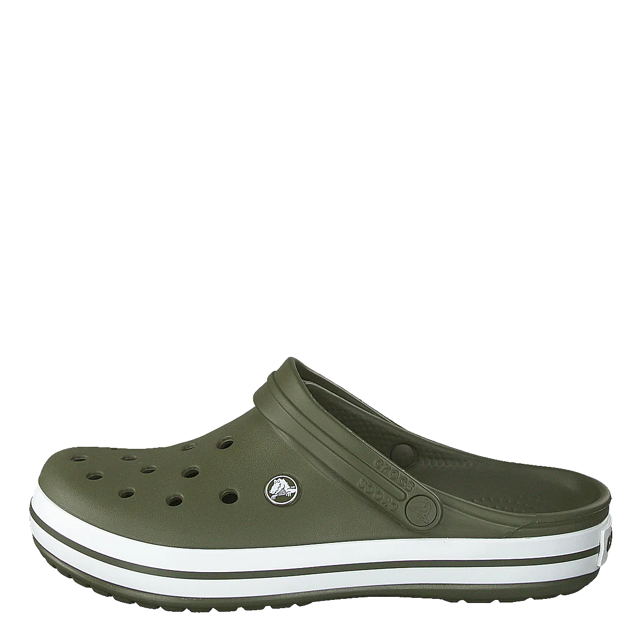 Crocband Army Green/white