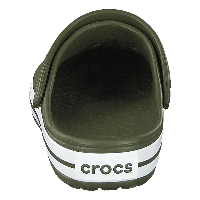 Crocband Army Green/white