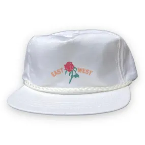 Deadstock Rose Hat - White