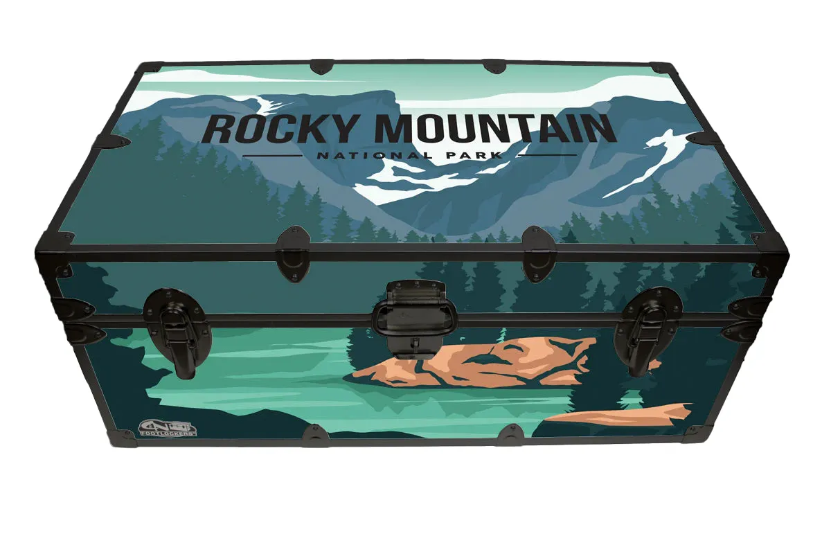 Designer Trunk - Rocky Mountain National Park - 32x18x13.5"