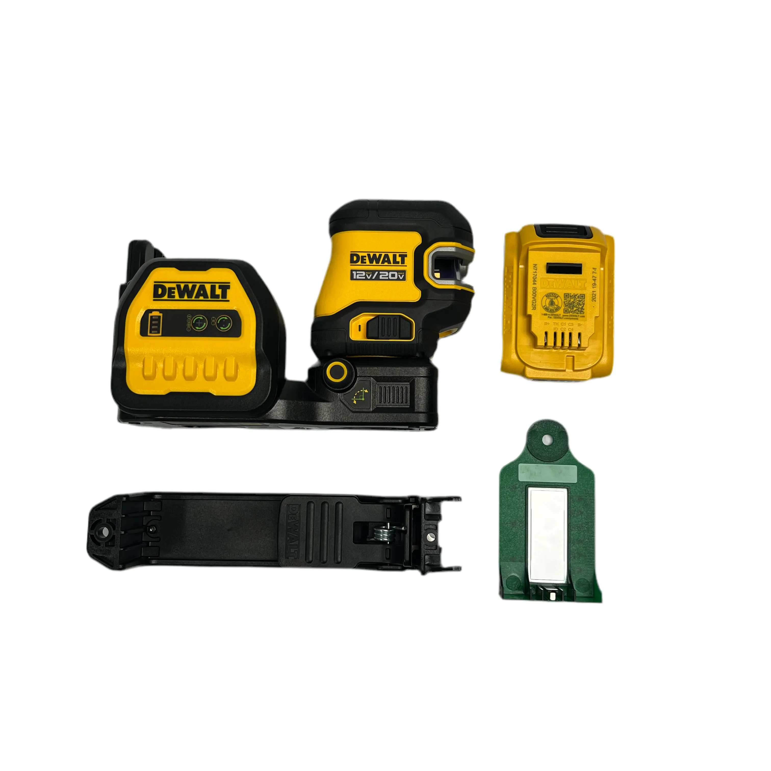 DEWALT 20V/12V MAX Cross Line Laser Level Kit (DCLE34220G)