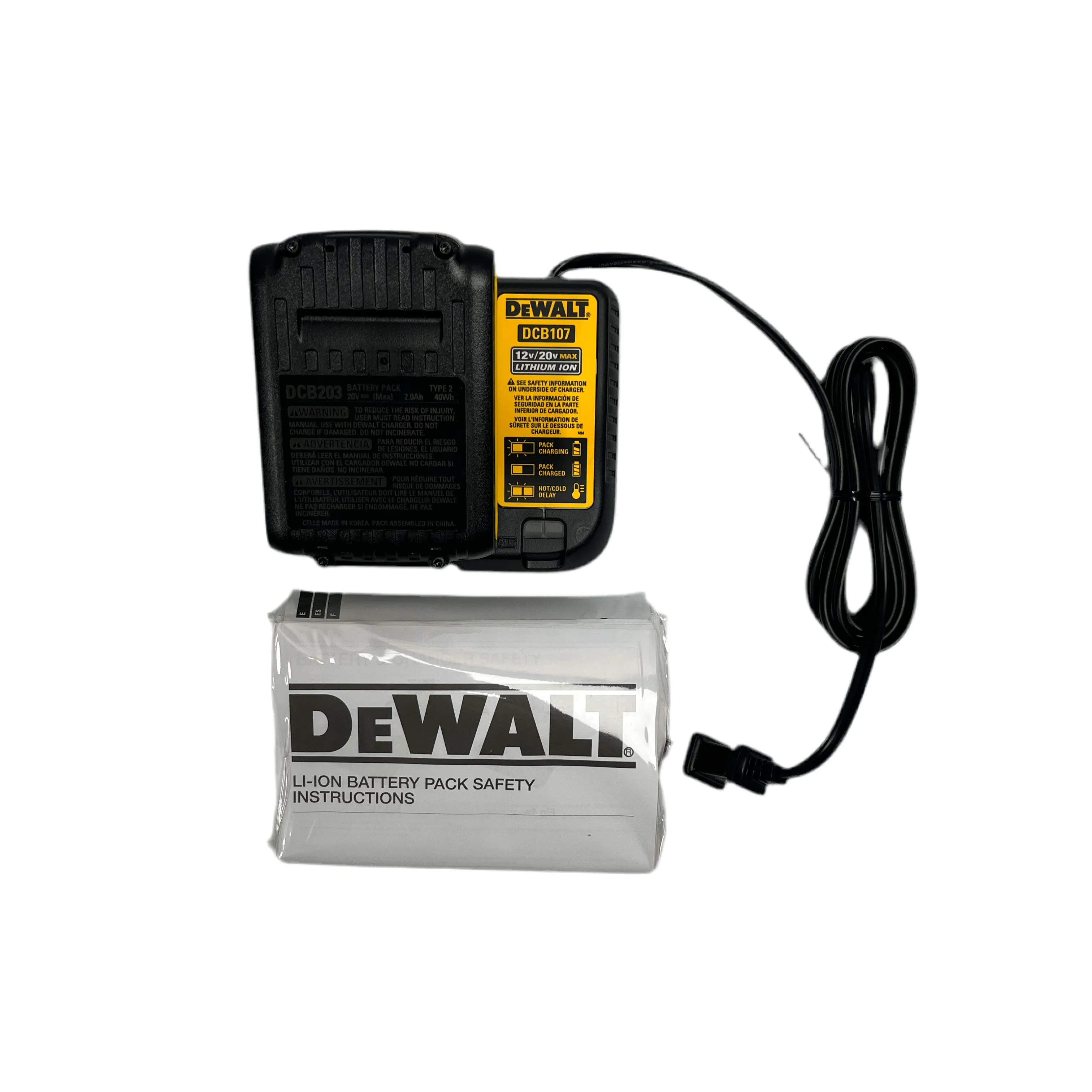 DEWALT 20V/12V MAX Cross Line Laser Level Kit (DCLE34220G)