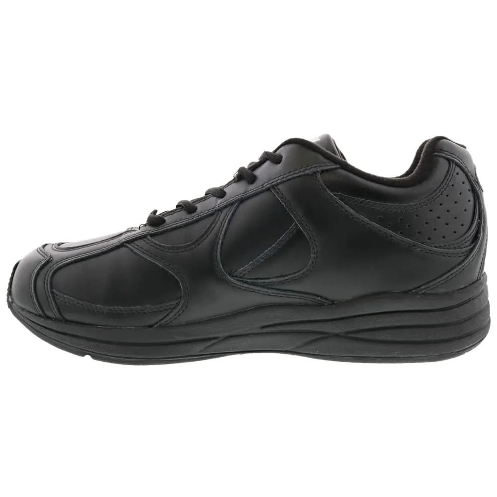 Drew Men's Surge Leather Athletic Shoes Black