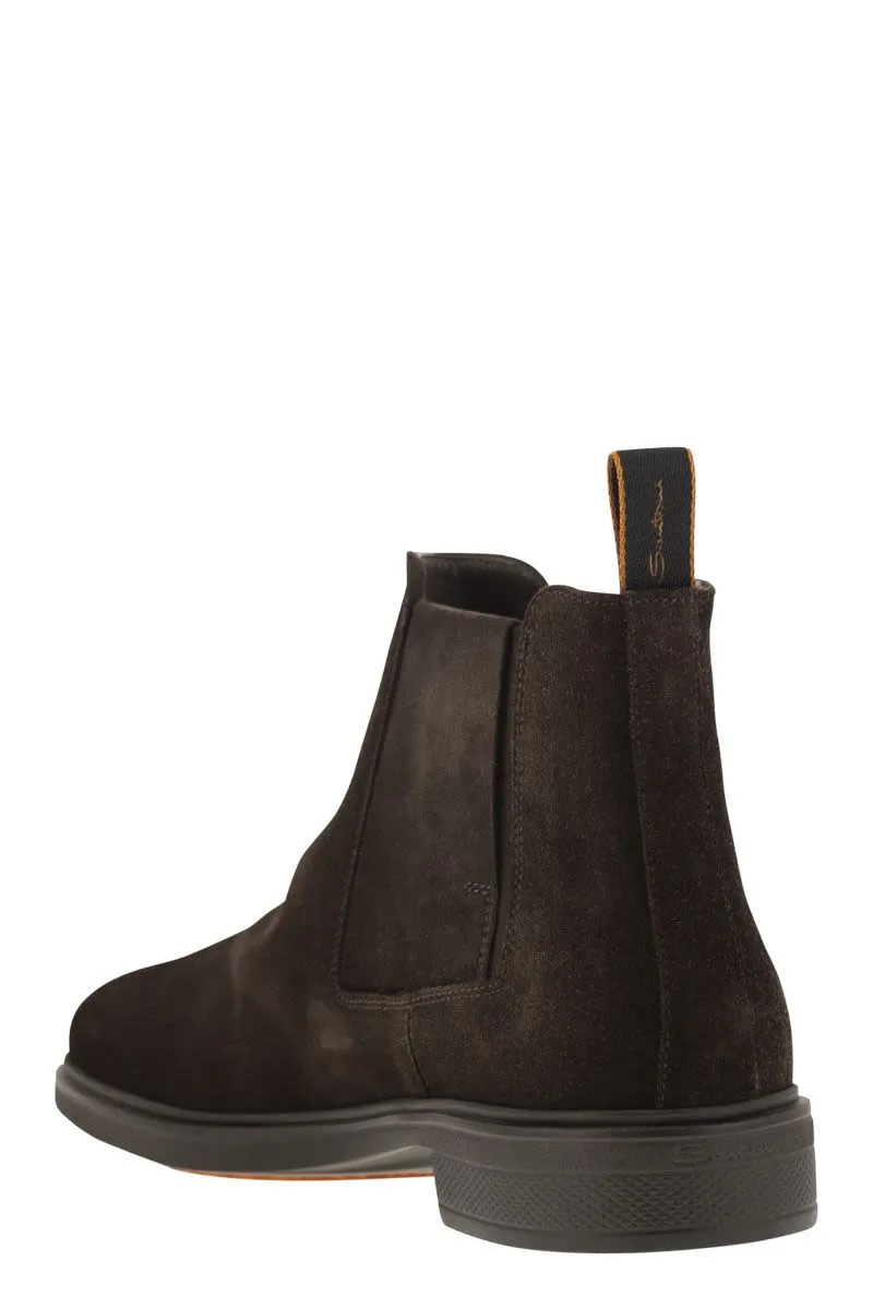 EASY SUEDE ANKLE BOOT